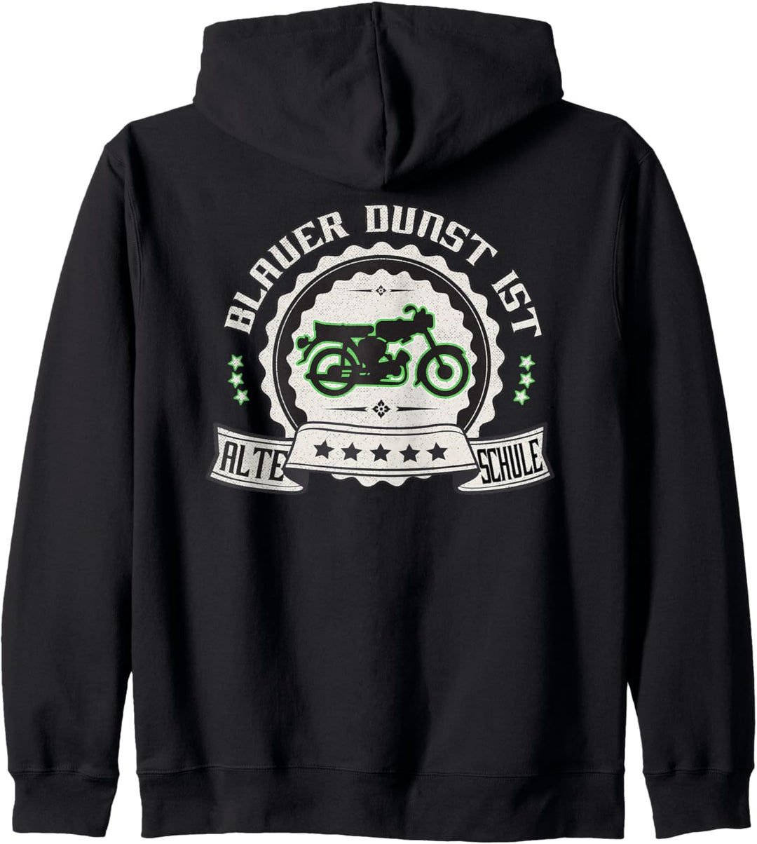 Moped Kult Retro Ostalgie Zweitakt Simme ost-moped Kapuzenjacke