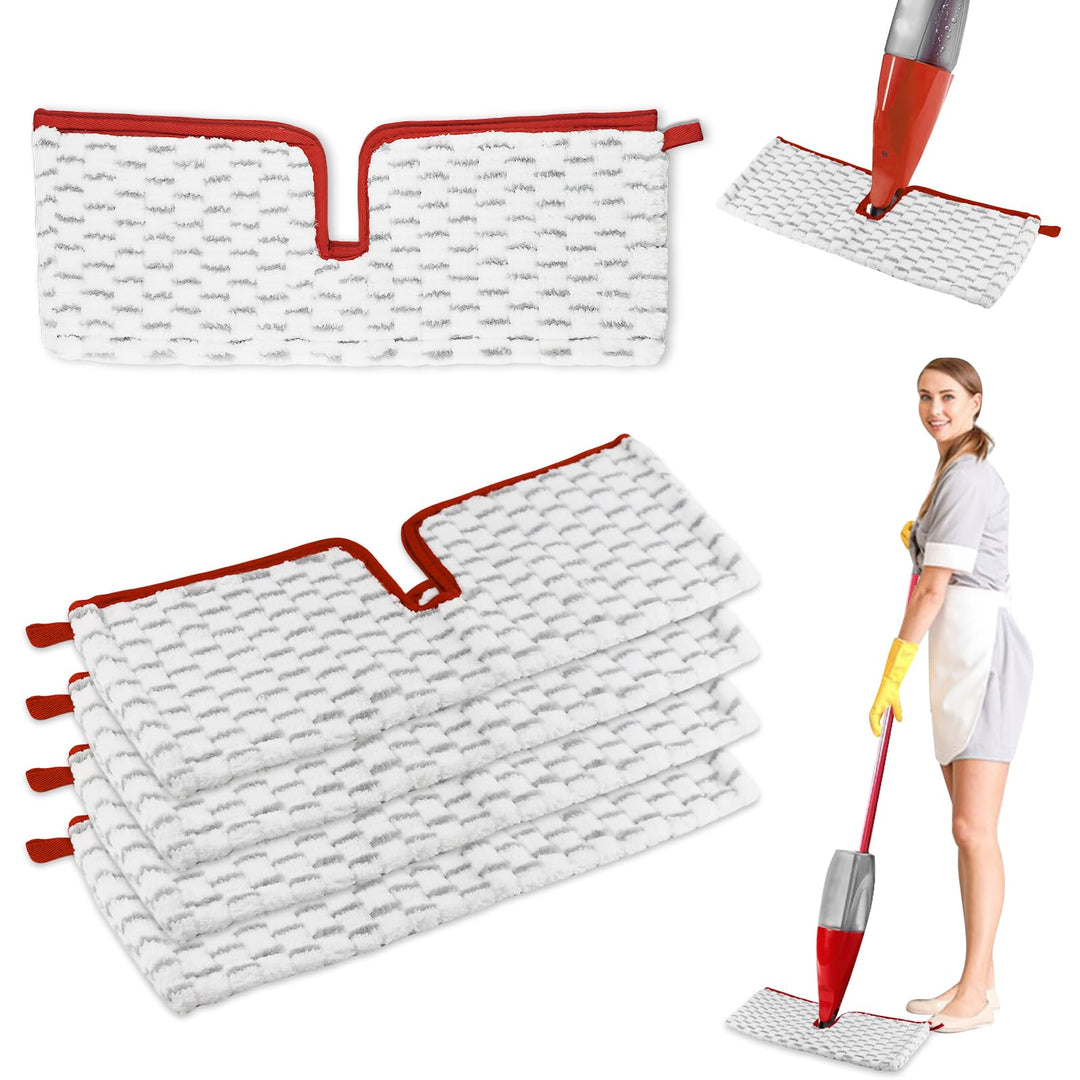 5 Stück für Vileda 1-2 Spraymax Sprühwischer Ersatzbezug Microfaser Set, Wiederverwendbar für Vileda