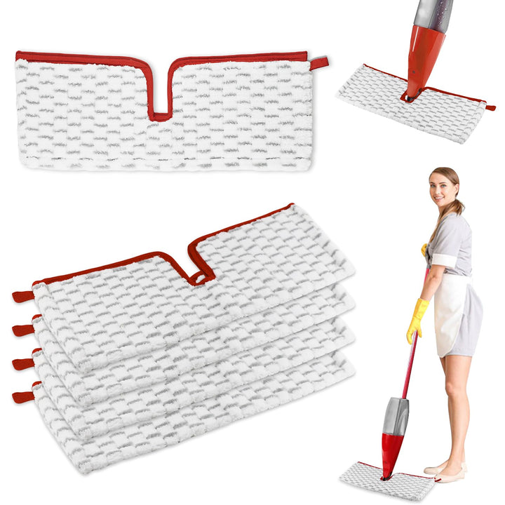 5 Stück für Vileda 1-2 Spraymax Sprühwischer Ersatzbezug Microfaser Set, Wiederverwendbar für Vileda