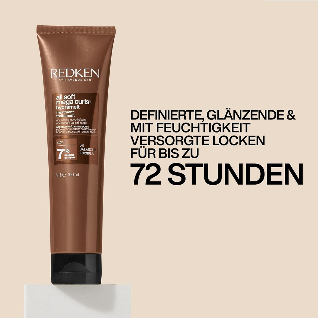 Redken Leave-In Haarcreme für lockiges oder krauses Haar, Belebt und hydratisiert trockenes Haar, Mi