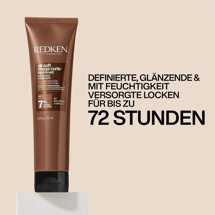 Redken Leave-In Haarcreme für lockiges oder krauses Haar, Belebt und hydratisiert trockenes Haar, Mi