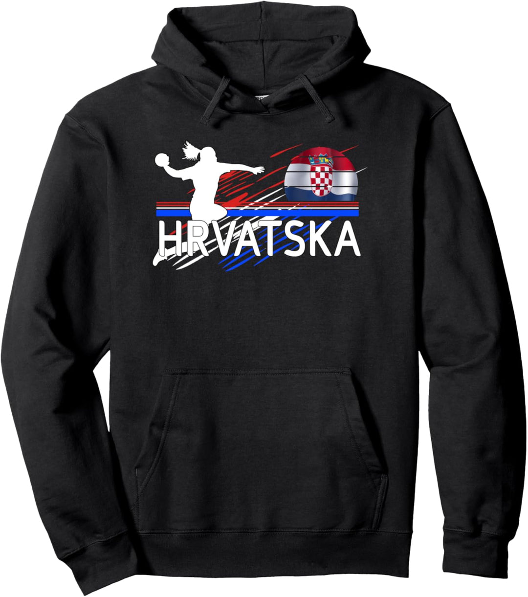 Handball Kroatien Hrvatska Pullover Hoodie