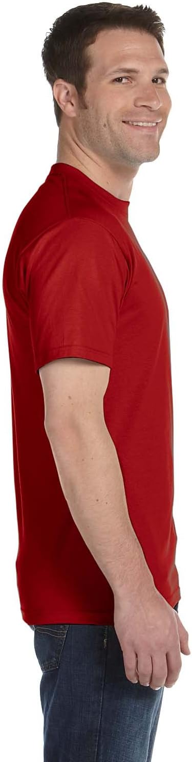 T-Shirt pesante per adulti ComfortSoft - Deep Red - XL