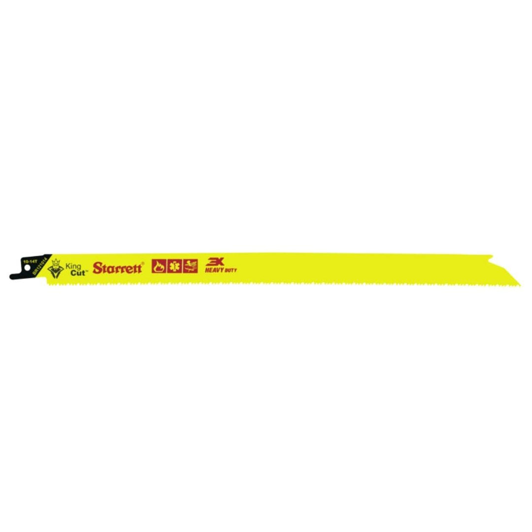 Starrett Bi-Metal King Cut Hochleistungs-Säbelsägeblatt 300 mm (12 Zoll) - 5er-Pack 300MM/12", 300MM