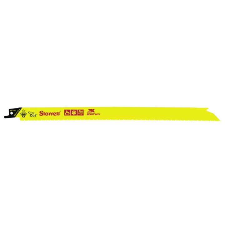 Starrett Bi-Metal King Cut Hochleistungs-Säbelsägeblatt 300 mm (12 Zoll) - 5er-Pack 300MM/12", 300MM