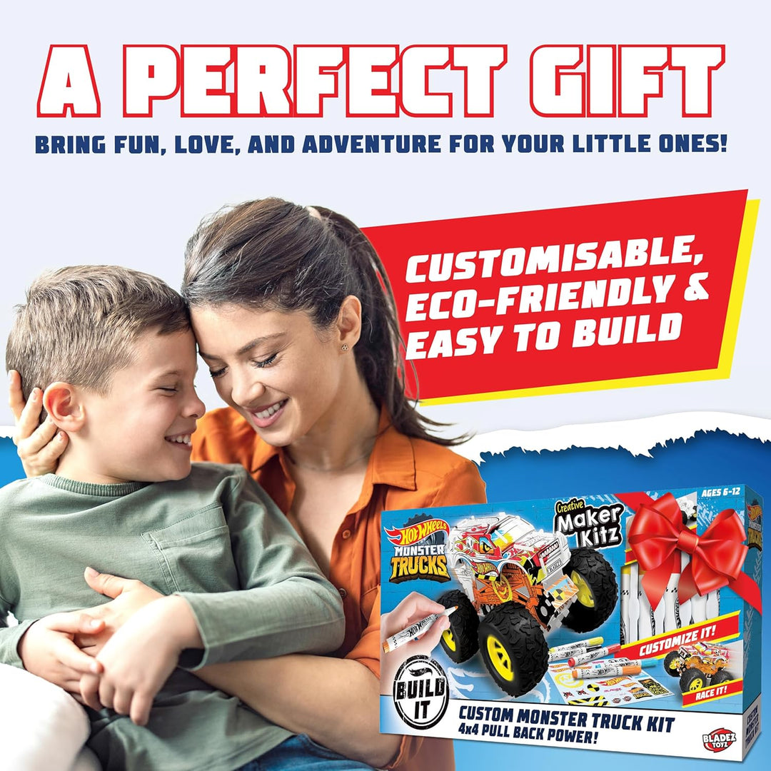 Bladez Monster Trucks Maker Kitz mit Markern, Monster Truck