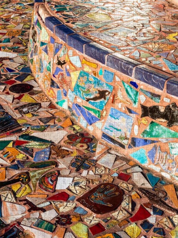 CALVENDO Puzzle Mosaikkunst 1000 Teile Lege-Grösse 48 x 64 cm Foto-Puzzle Bild von TomKli, 1000 Teil