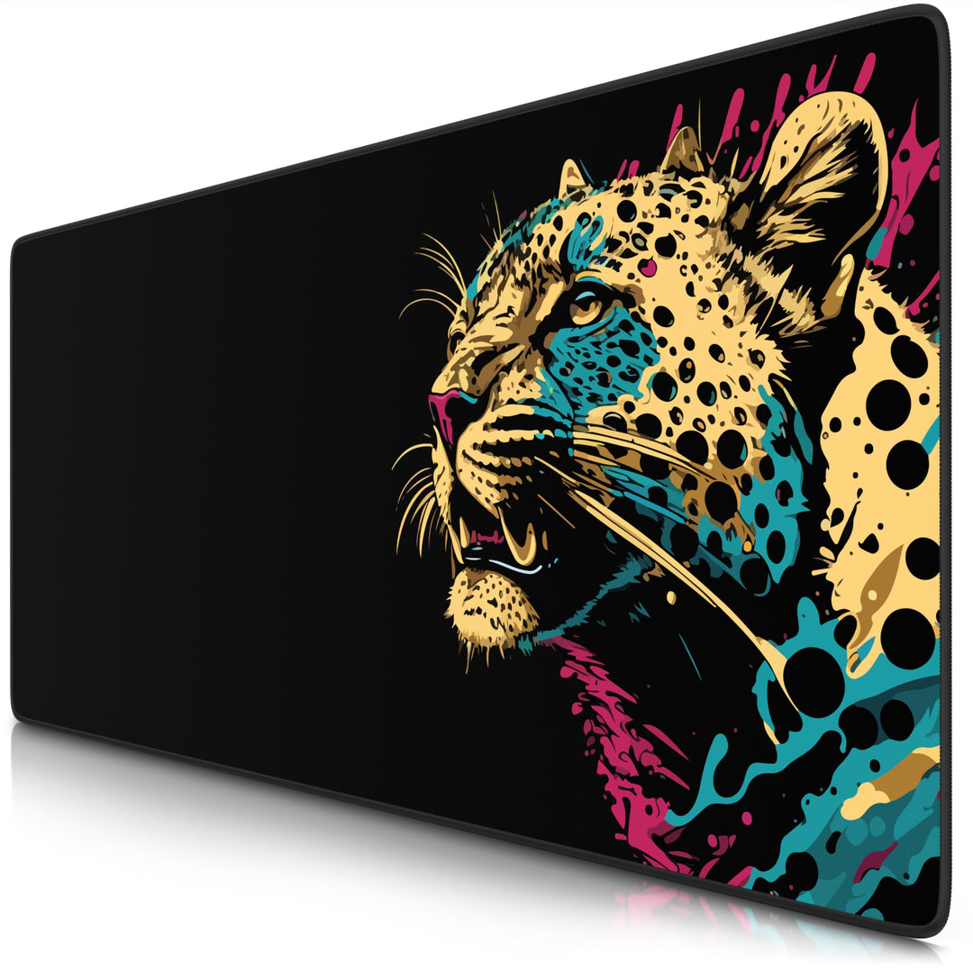 CSL-Computer TITANWOLF - XXL Speed Gaming Mauspad 900 x 400mm - XXL Mousepad - Tischunterlage Large
