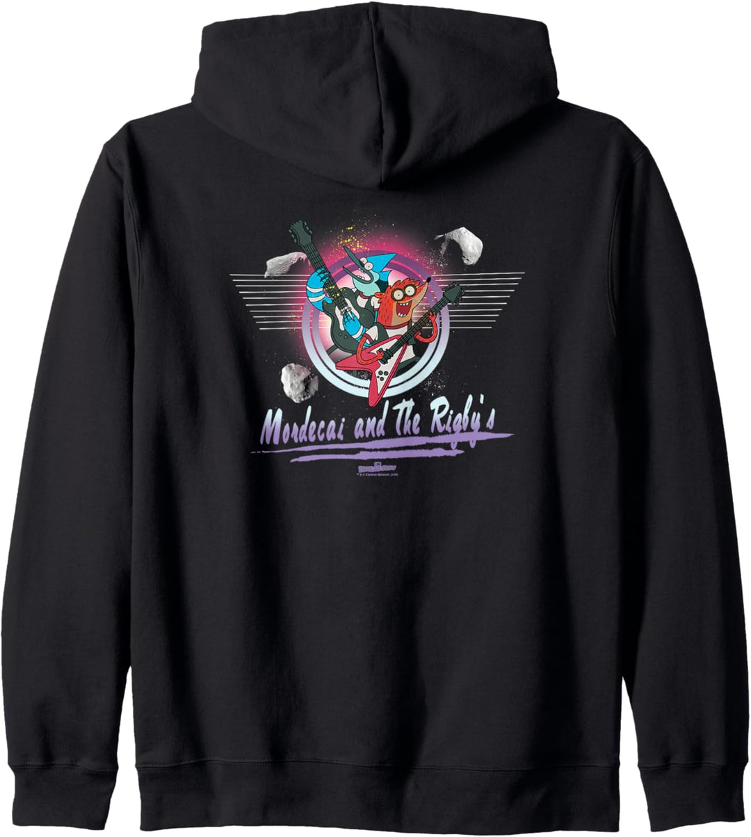 Regular Show Mordecai & The Rigbys Kapuzenjacke