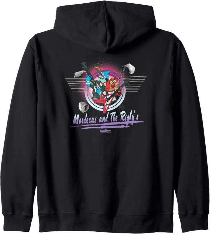 Regular Show Mordecai & The Rigbys Kapuzenjacke