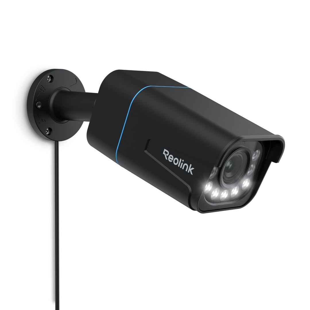 Reolink 4K PoE IP Kamera Outdoor mit Personen-/Autoerkennung, 5X optischer Zoom Überwachungskamera A