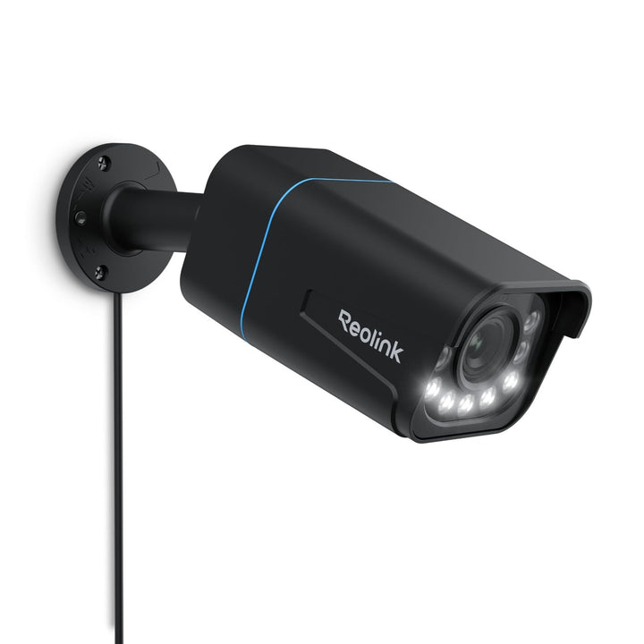Reolink 4K PoE IP Kamera Outdoor mit Personen-/Autoerkennung, 5X optischer Zoom Überwachungskamera A
