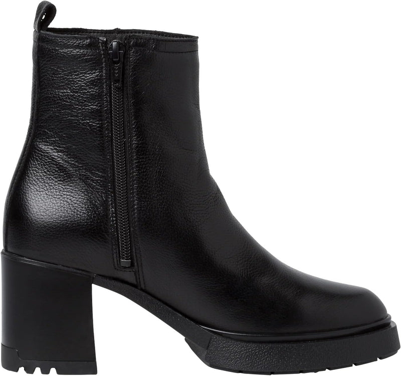 Tamaris Damen Stiefelette 1-25803-41 normal 36 EU Black Leather, 36 EU Black Leather