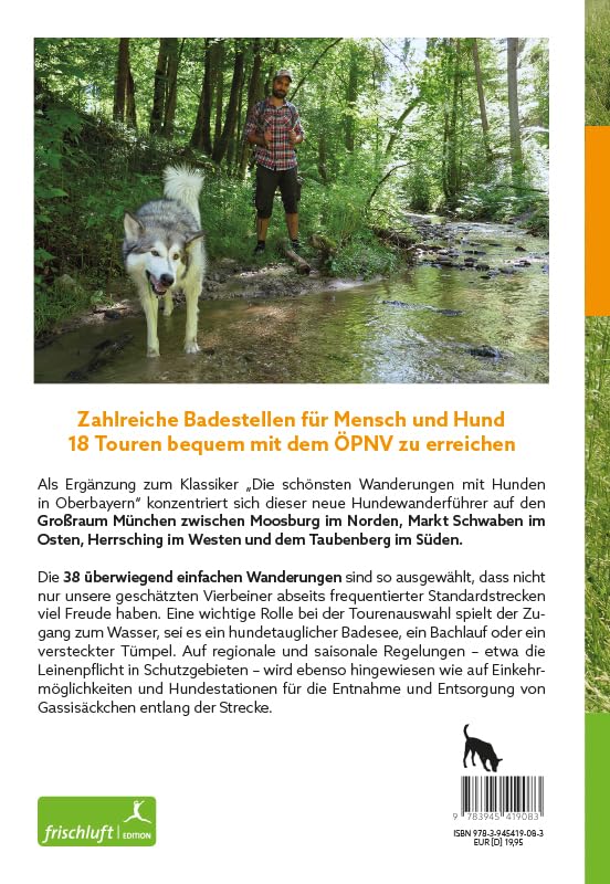 Die schönsten Wanderungen mit Hunden im Grossraum München: Wege am Wasser / Routen für das ganze Jah