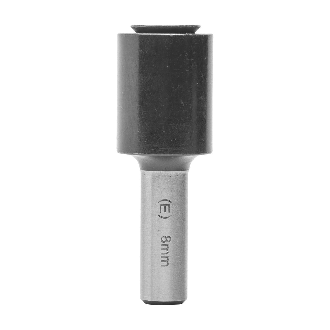 ENT 13982 Aufnahmedorn für Scheibennutmesser Schaft (S) 8 mm, Durchmesser (D) 6,35 mm, mit Senkschra