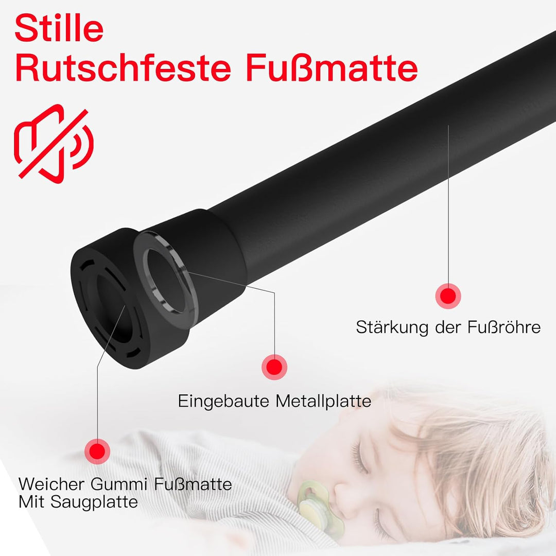 CLORIS 101,6 cm faltbares Fitness-Trampolin – maximale Belastung 220bl, Rebounder mit verstellbarem