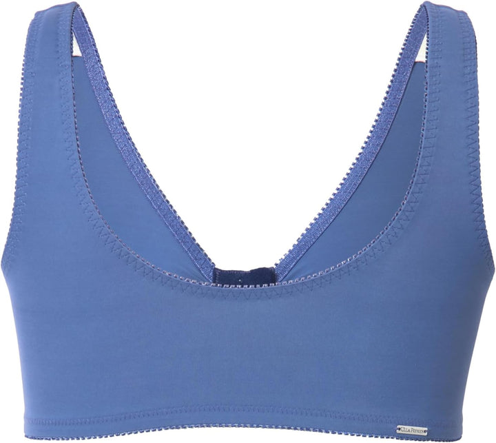 Ulla Popken Damen grosse Grössen Übergrössen Plus Size Entlastungs-BH, ohne Bügel, Spitze 841688 85D