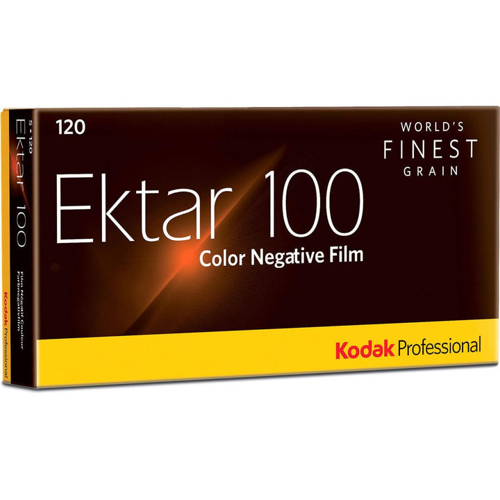 Kodak 8314098 Professional Ektar 100-120 Farbnegativ-Filme 5er Pack, Film