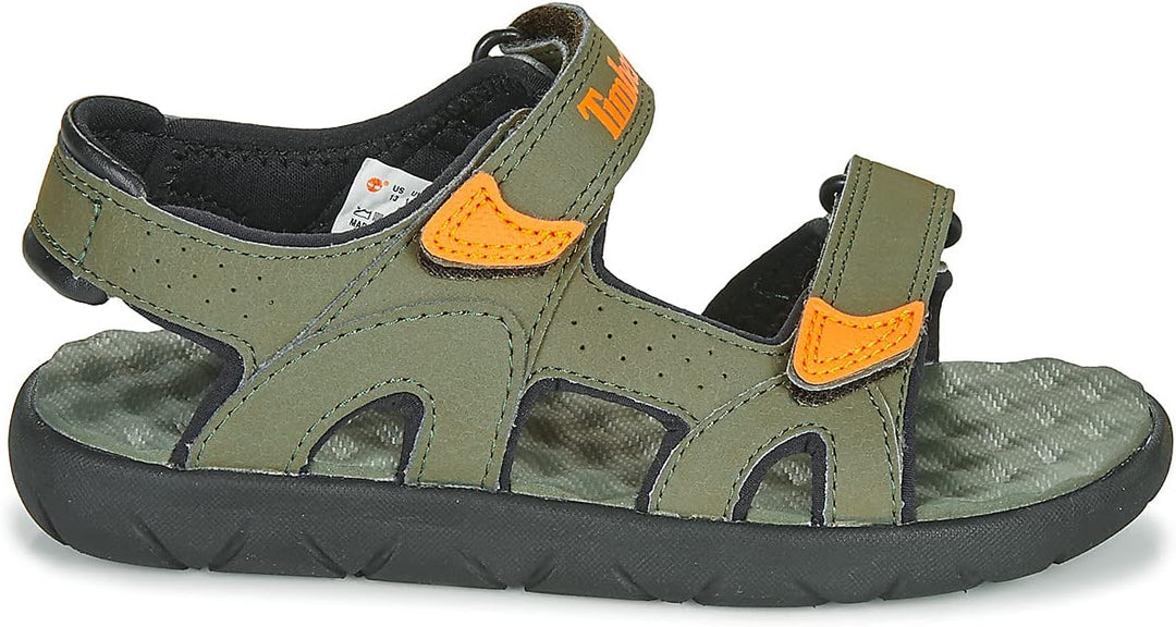 Timberland Unisex Kinder Perkins Row 2-Strap (Youth) Sandalen, 21 EU Gr&amp;