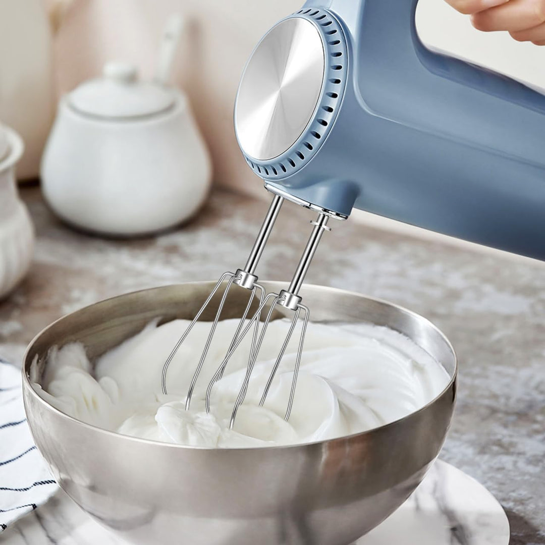 Luxshiny 2 X Edelstahl SchneebesenaufsäTze Ersatz FüR Elektrische Handmixer – Vielseitige Mixer RüHr