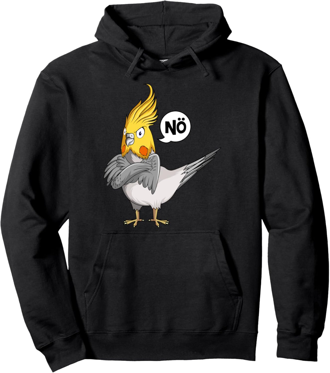Nymphensittich Nö Vogel Papagei Pullover Hoodie