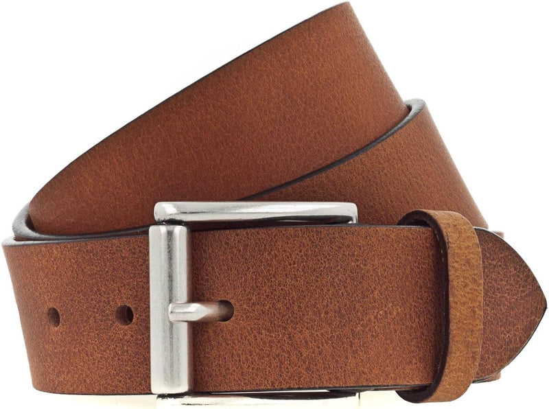 Vanzetti 40mm Leather Belt W135 Cognac - kürzbar