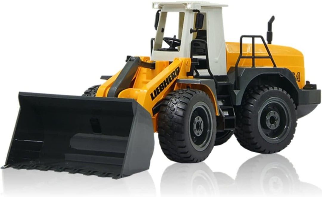 JAMARA Liebherr Radlader 564 Baustellenfahrzeug 1:20 ferngesteuert 2,4 GHz offiziell lizenziert (Lie