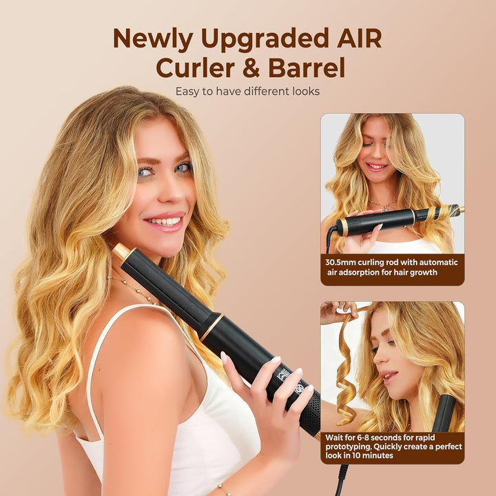 Pro Air Brush 5 in 1 Haarstyler Hairstyler Warmluftbürste 5 in 1 Atopskins Airbrush 5 In 1 Air Style