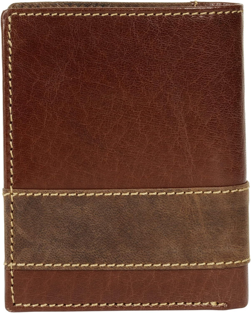 Chiemsee Geldbörse Echt Leder Cognac Herren, Damen - 021773, Cognac