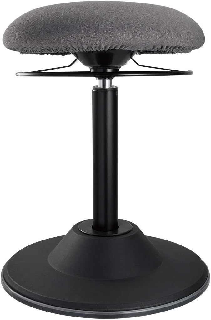 LogiLink EO0022 - Höhenverstellbarer, ergonomischer Bürohocker für eine effektive Reduzierung von Er