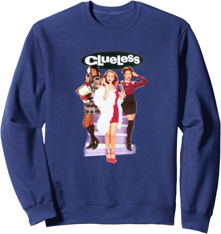 Clueless Cher Dionne & Tai Movie Poster Sweatshirt