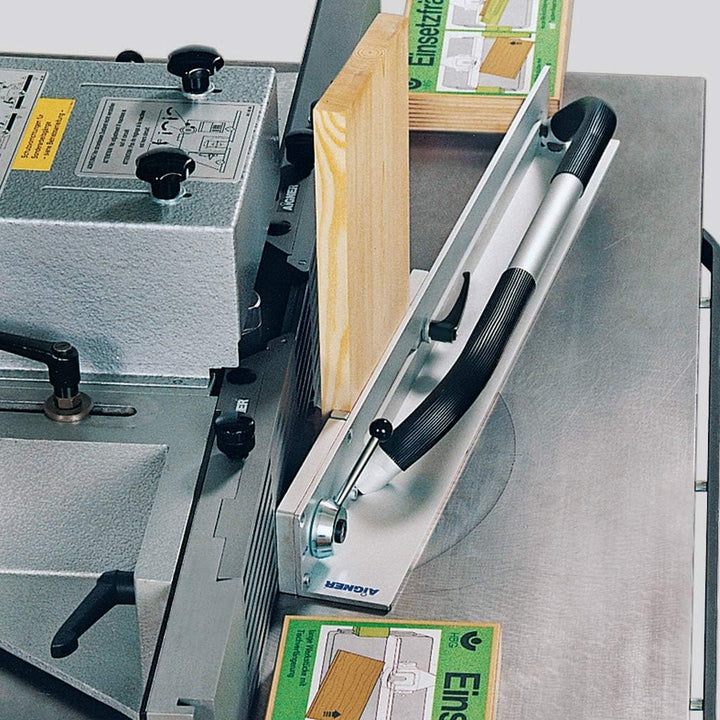 Aigner Spannlade zum Einsetzfräsen kurzer Werkstücke für Tischfräse 214283000192