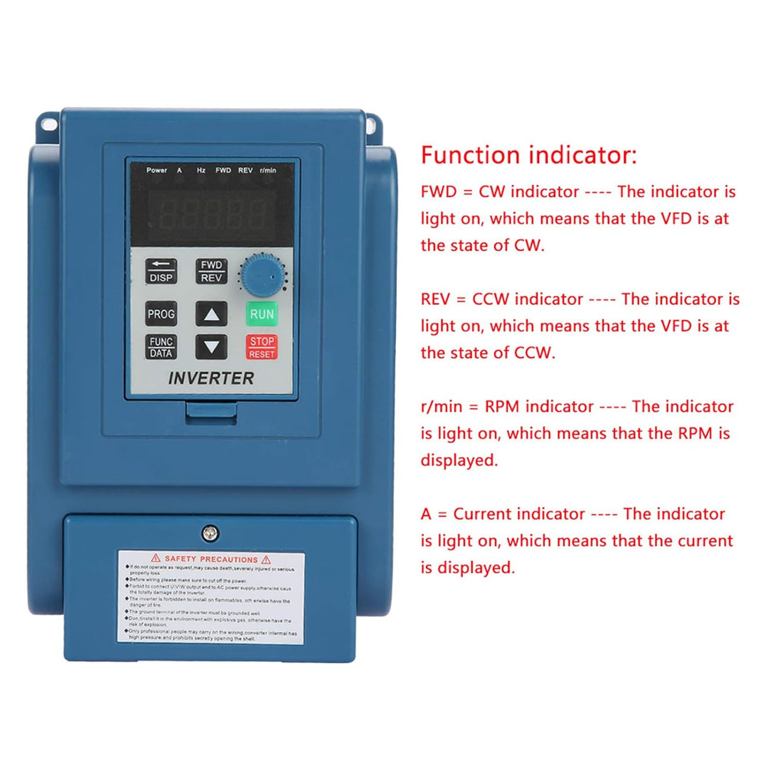 Jadeshay Frequenzumrichter, Convertisseur de Fréquence Variable, 1PC AC 380V 1.5KW 4A VFD Contrôleur