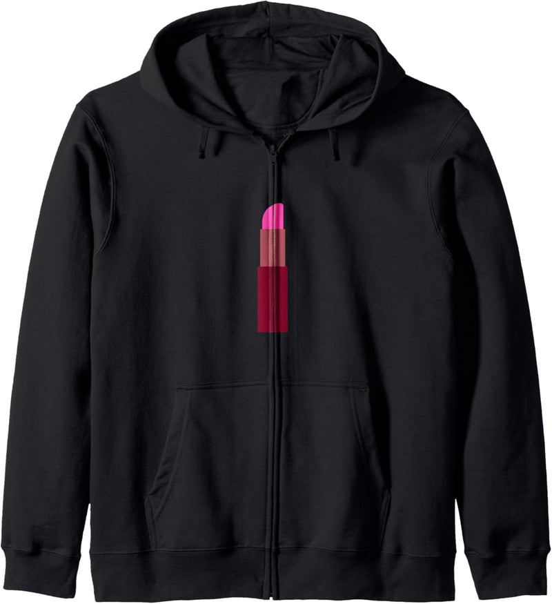 Lippenstift Kapuzenjacke