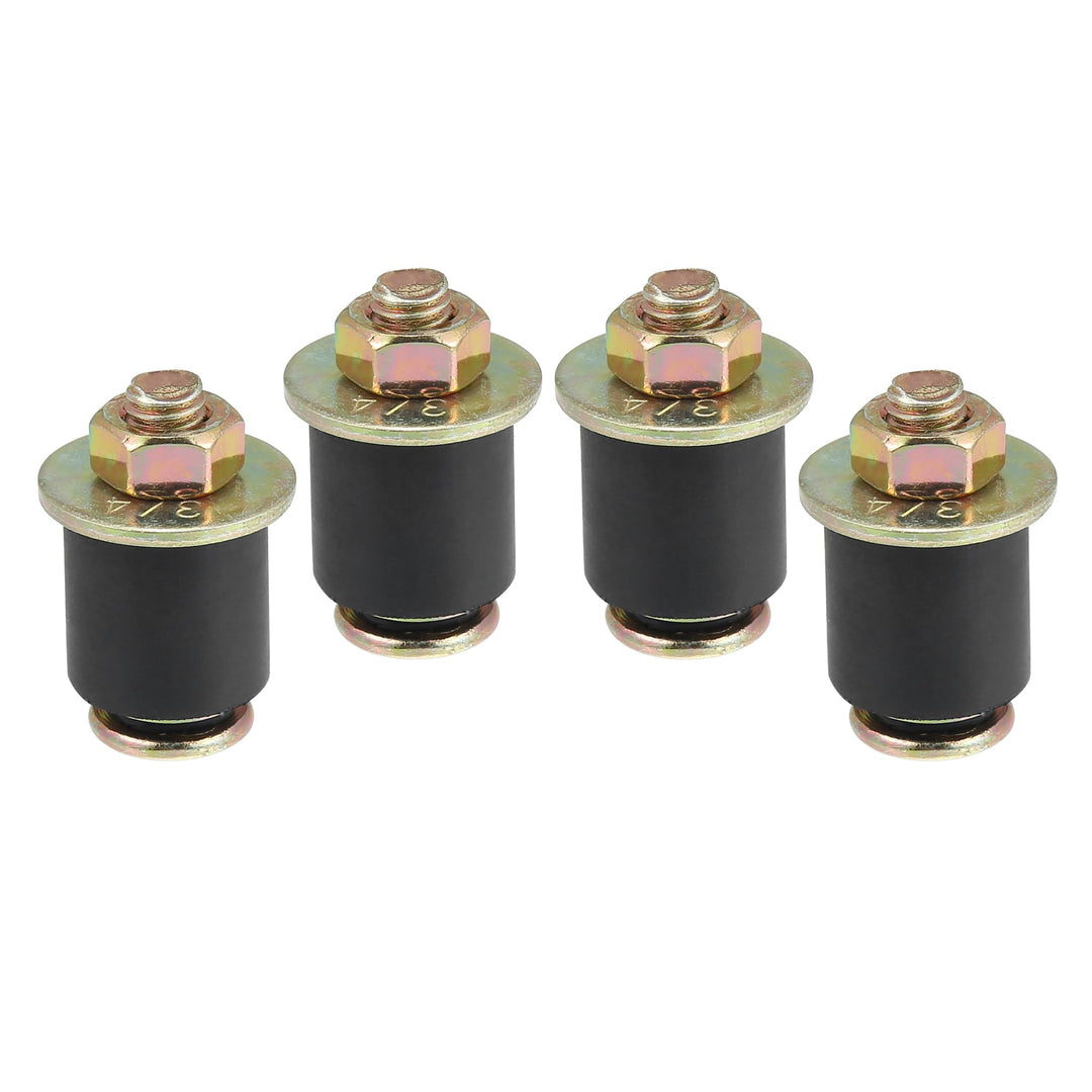 X AUTOHAUX 4 Stück Auto Gummi Erweiterungen Gefrierstopfen passend für Loch 3/4"-7/8" 19mm-22mm