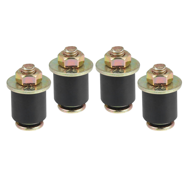 X AUTOHAUX 4 Stück Auto Gummi Erweiterungen Gefrierstopfen passend für Loch 3/4"-7/8" 19mm-22mm