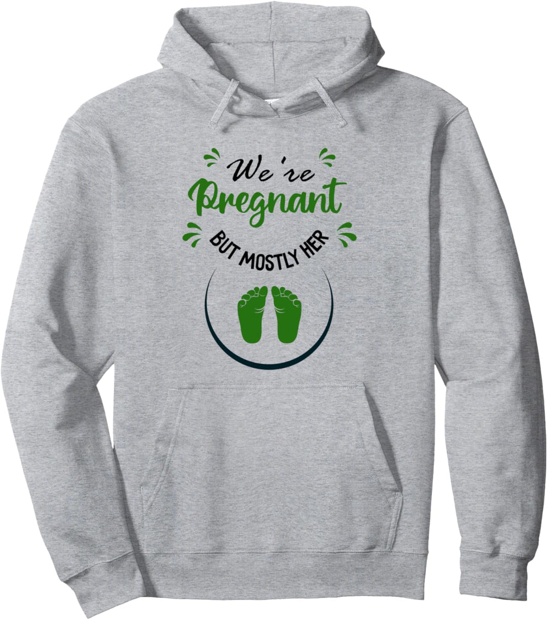Erwartende Eltern Schwangerschaft Lustiger Spruch Baby Pullover Hoodie