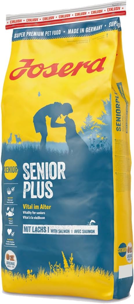 Josera SeniorPlus (1 x 12,5 kg) | Hundefutter für empfindliche Hunde | Super Premium Trockenfutter f