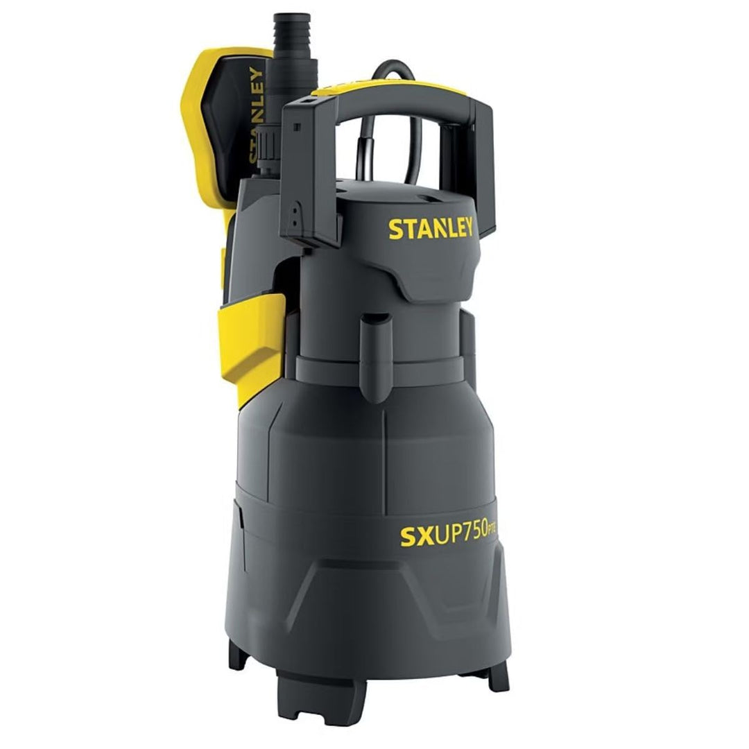Stanley Tauchpumpe SXUP750PTE für Klar- und Schmutzwasser (750 W,max. Förderleistung 13.500 l/h, max
