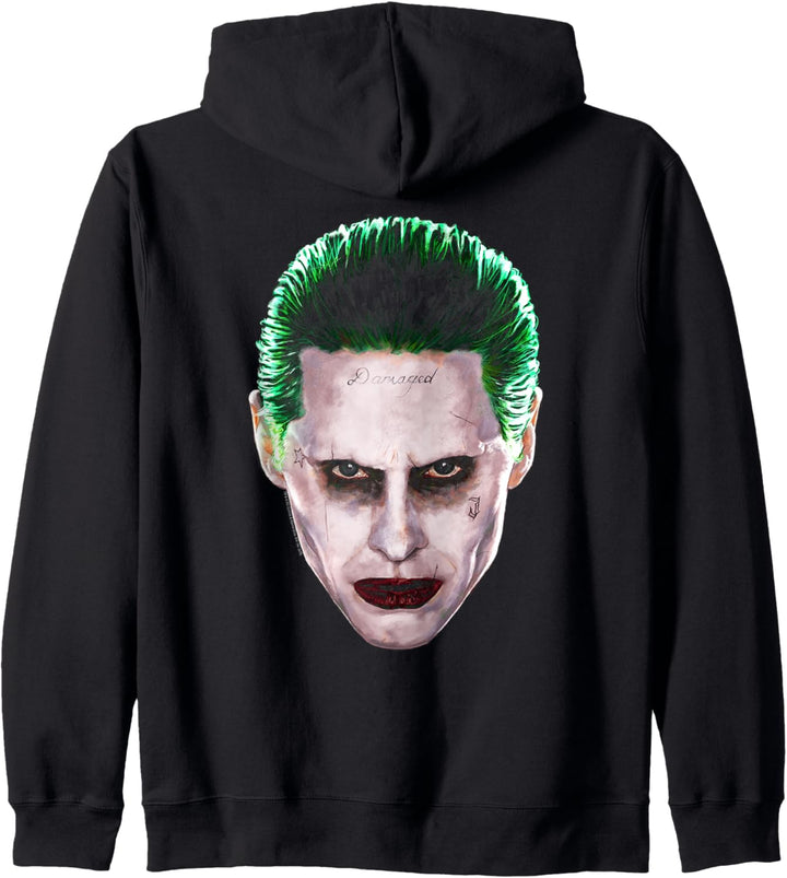 Suicide Squad Joker Head Kapuzenjacke