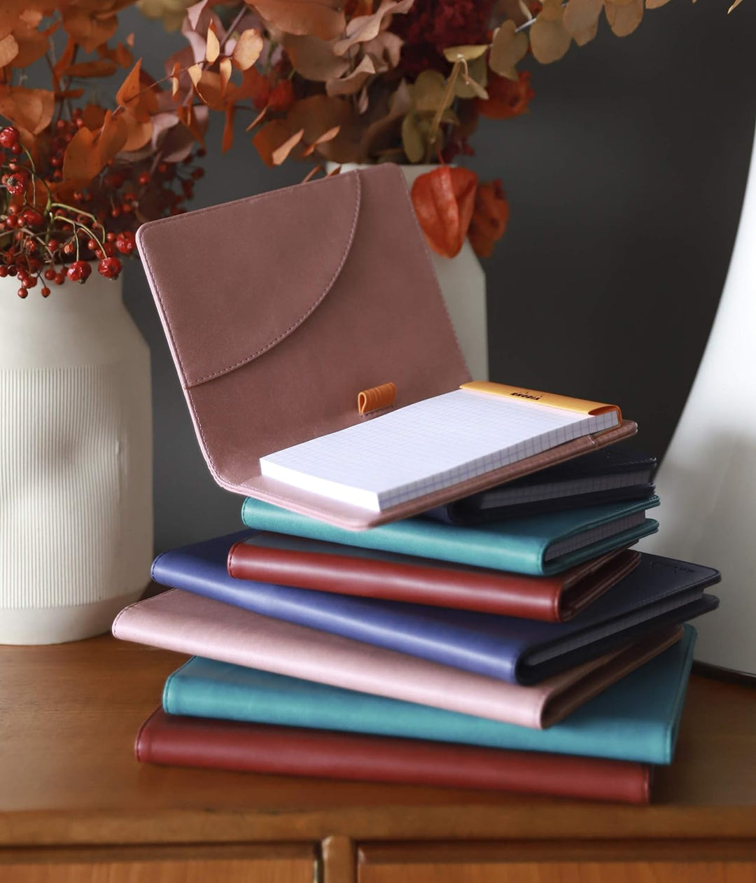 Rhodia 216001C - Mappe für Block oder Notizheft Rhodiarama - N°16, für DIN A5 (14,8x21 cm) 17,5x23,5