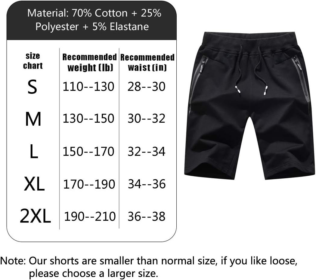 Tansozer Kurze Hosen Herren Shorts Mit Taschen S Schwarz 01, S Schwarz 01