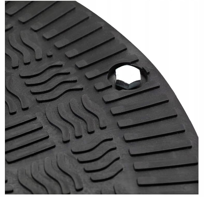 BABYLONPLAST Schachtabdeckung, Kanaldeckel, DN400, Kunststoff Schachtdeckel 15 kN - Passend für Ø400