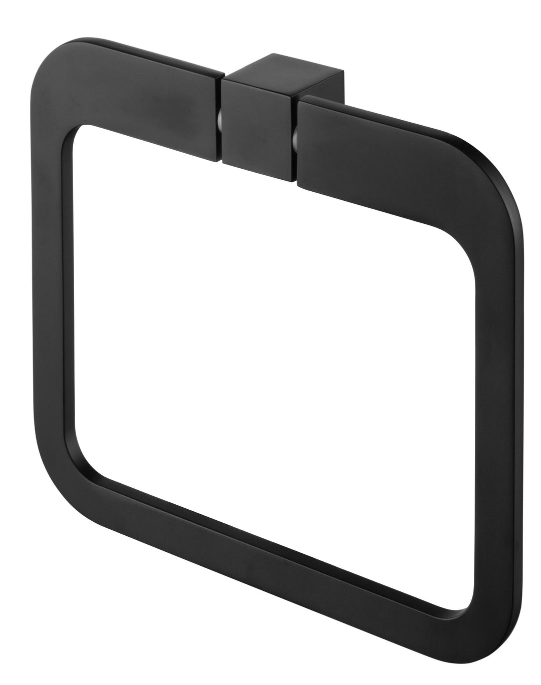 Bisk 02969 Futura Handtuchring, 20 x 3 x 17,5 cm, Schwarz