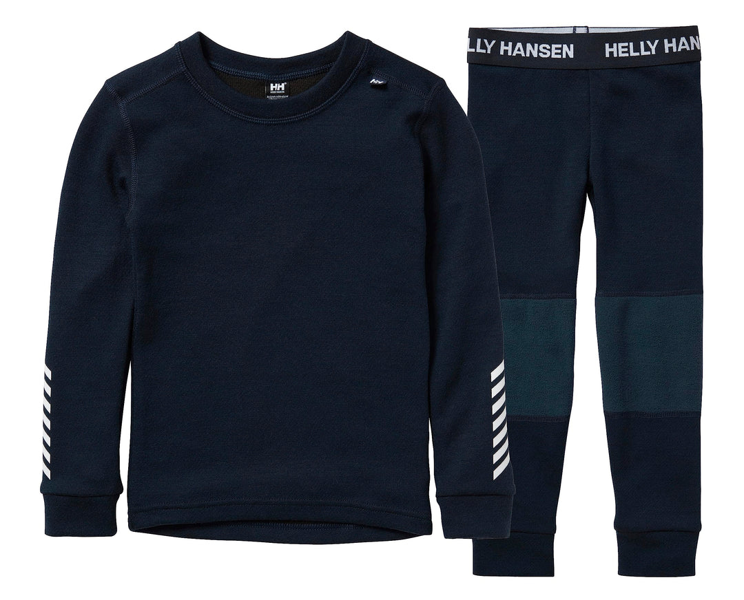 Helly Hansen Unisex Kinder Lifa Merino Set Baselayer 2 597 Marineblau, 2 597 Marineblau