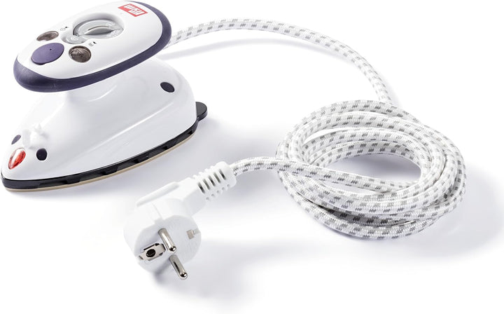 Prym 611915 Dampfbügeleisen Mini, Reisebügeleisen mit Zubehör , 1er Pack