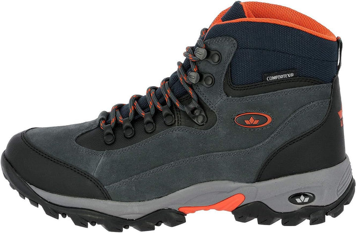 Lico Herren Milan Trekking- & Wanderstiefel, Anthrazit Orange
