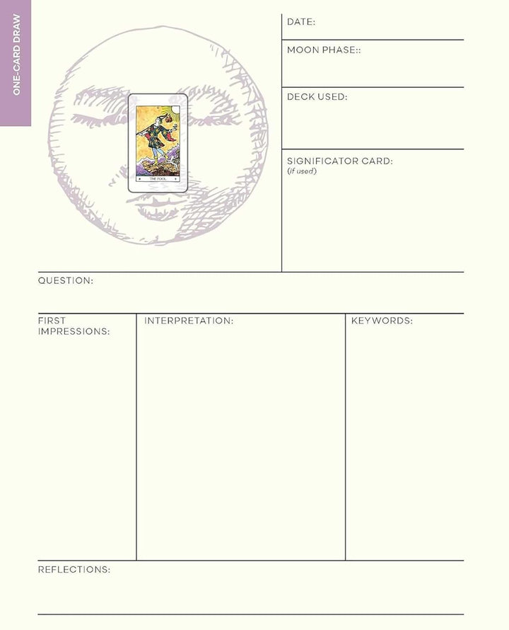 The Weiser Tarot Journal: Guidance and Practice for Use With Any Tarot Deck - Includes 208 Specially