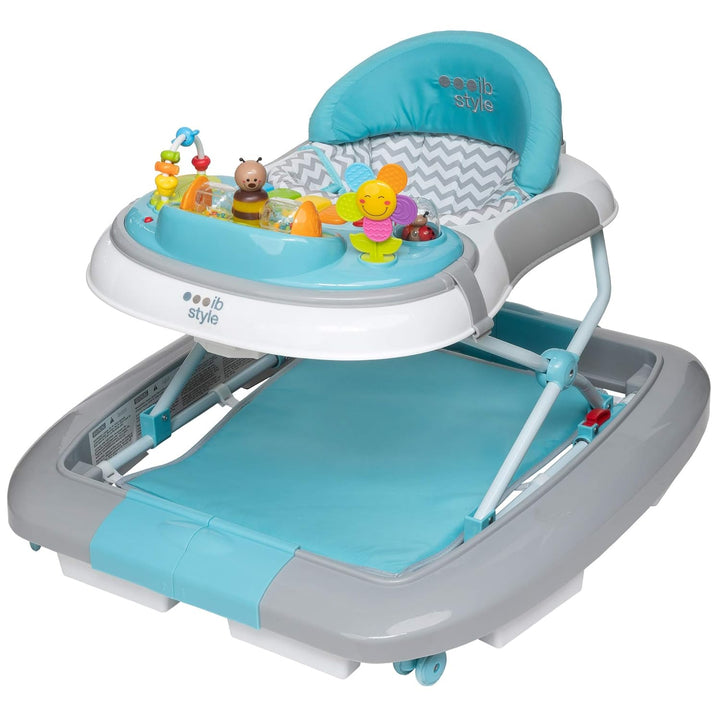 ib style 5in1 Lauflernhilfe, Gehfrei, Schaukelfunktion Licht & Melodie, Babywalker für Babys ab 6 Mo