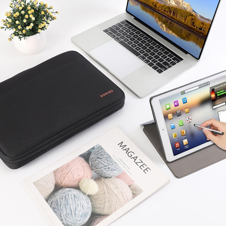 DOMISO 17 Zoll Wasserdicht Laptophülle Laptop Sleeve Case Notebook Hülle Tasche Schutzhülle für 17,3